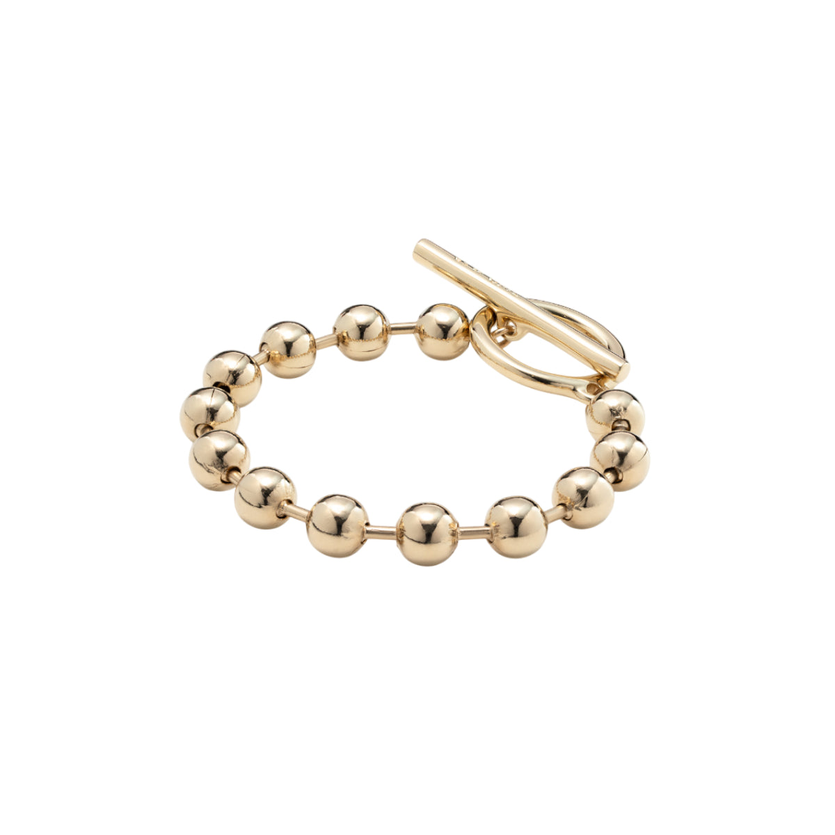 UNOde50 On/Off Unisex Beaded Bracelet in Metal