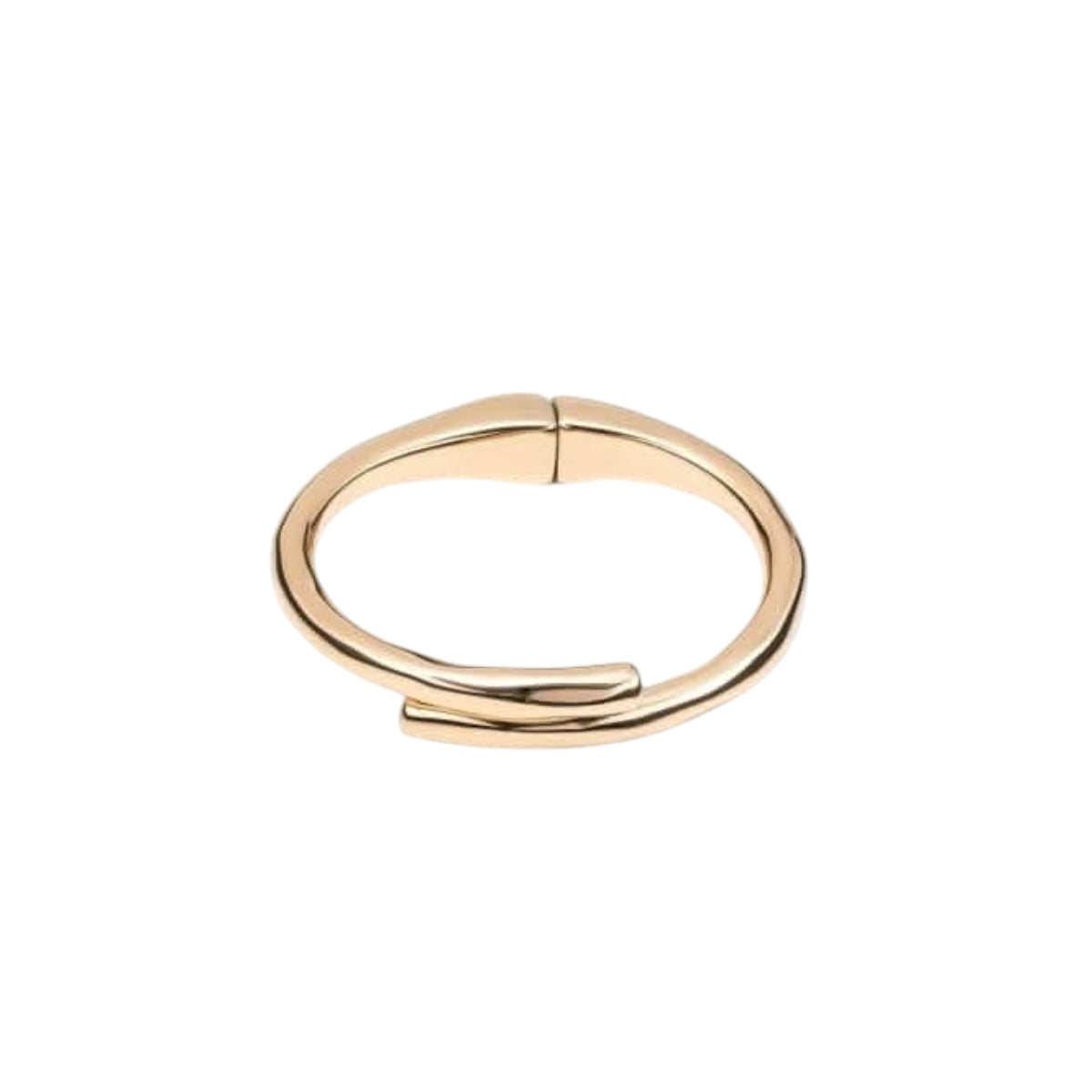 UNOde50 Meeting Point Unisex Tubular Shaped Bangle Bracelet in Metal