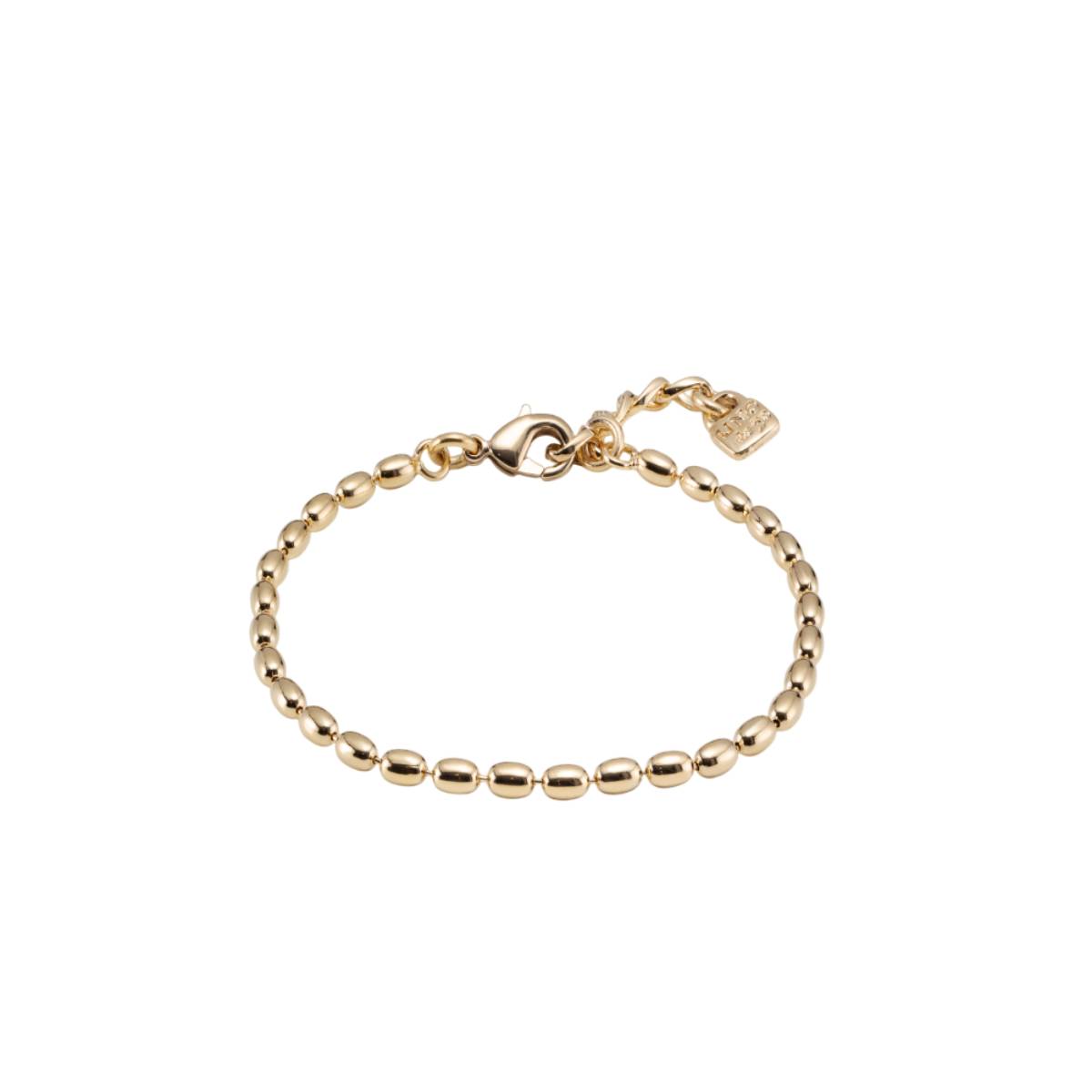 UNOde50 Unisex Oval Link Chain Bracelet in Metal