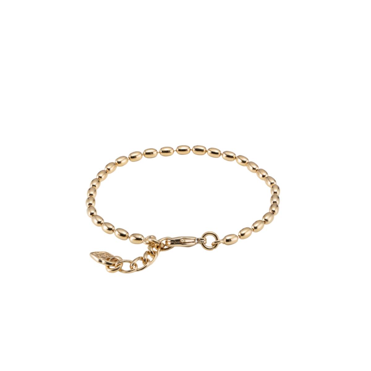 UNOde50 Unisex Oval Link Chain Bracelet in Metal