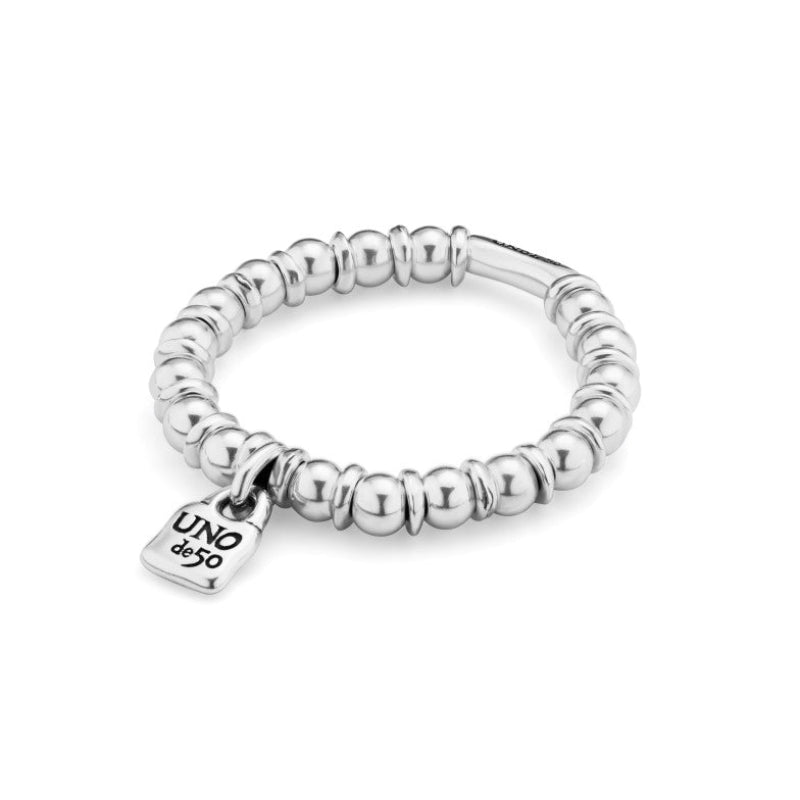 UNOde50 Bohemian Women's Independent Bracelet in Sterling Silver-Plating over Metal Alloy