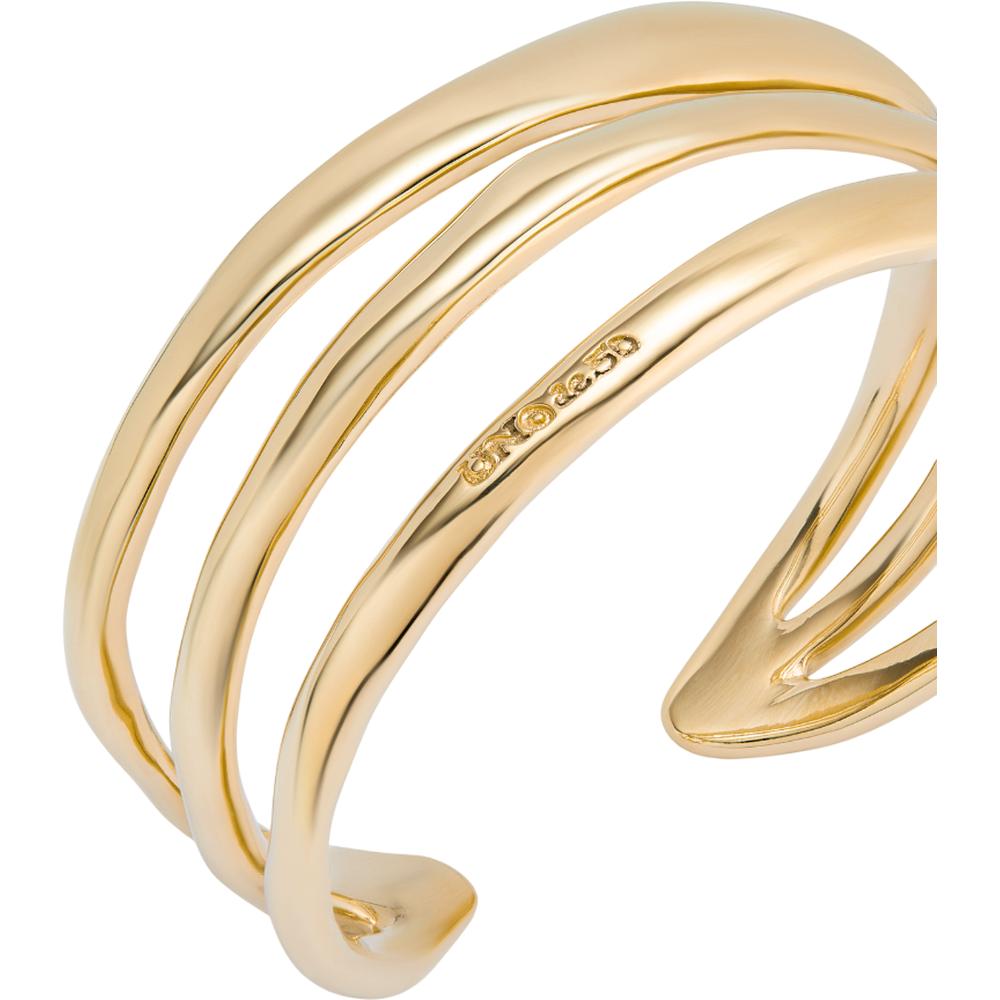 UNOde50 Vital Women's Triple Strand Cuff Bracelet in Metal