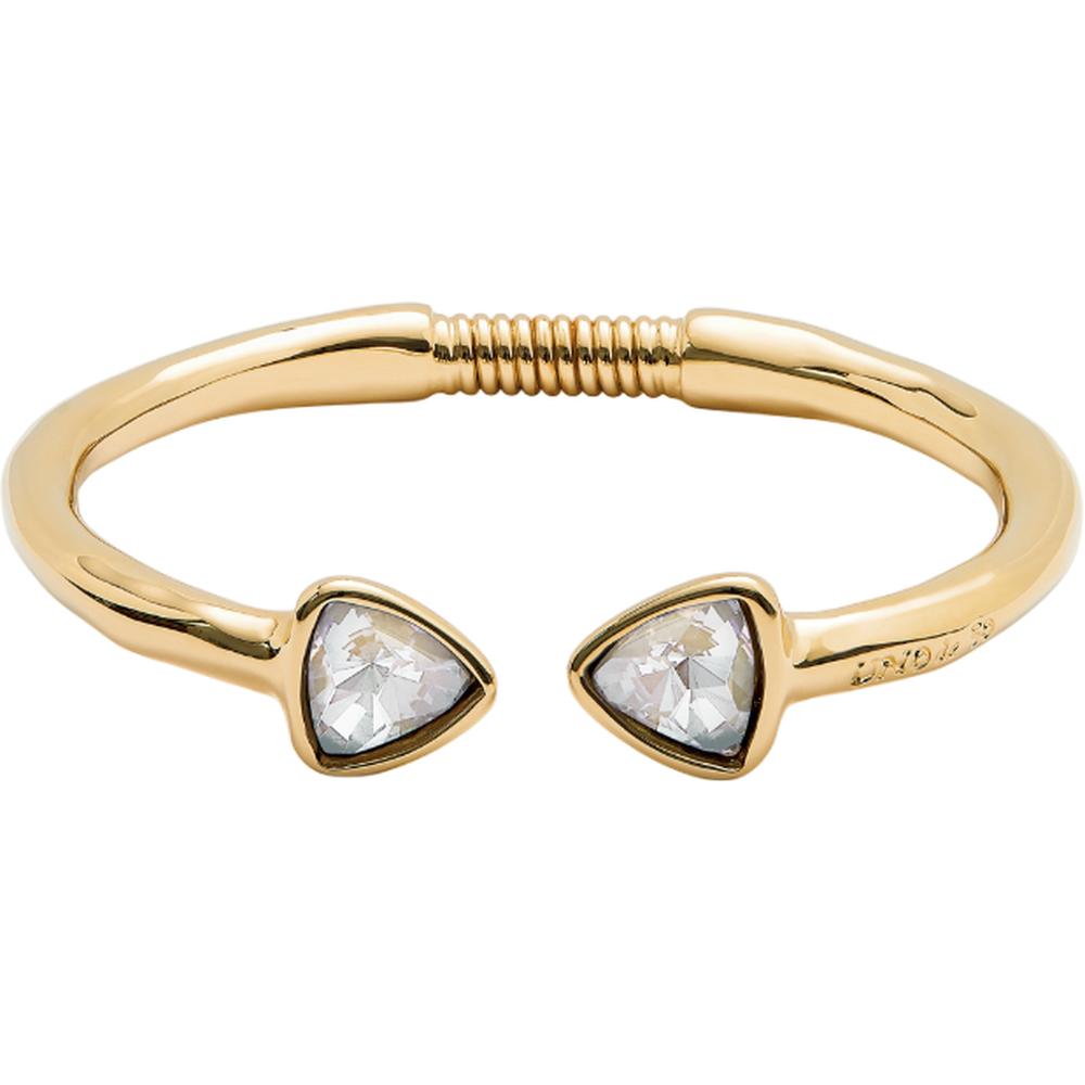 UNOde50 Ser Camaleonica Women's Crystal Cuff Bracelet in 18K Gold-Plating over Metal