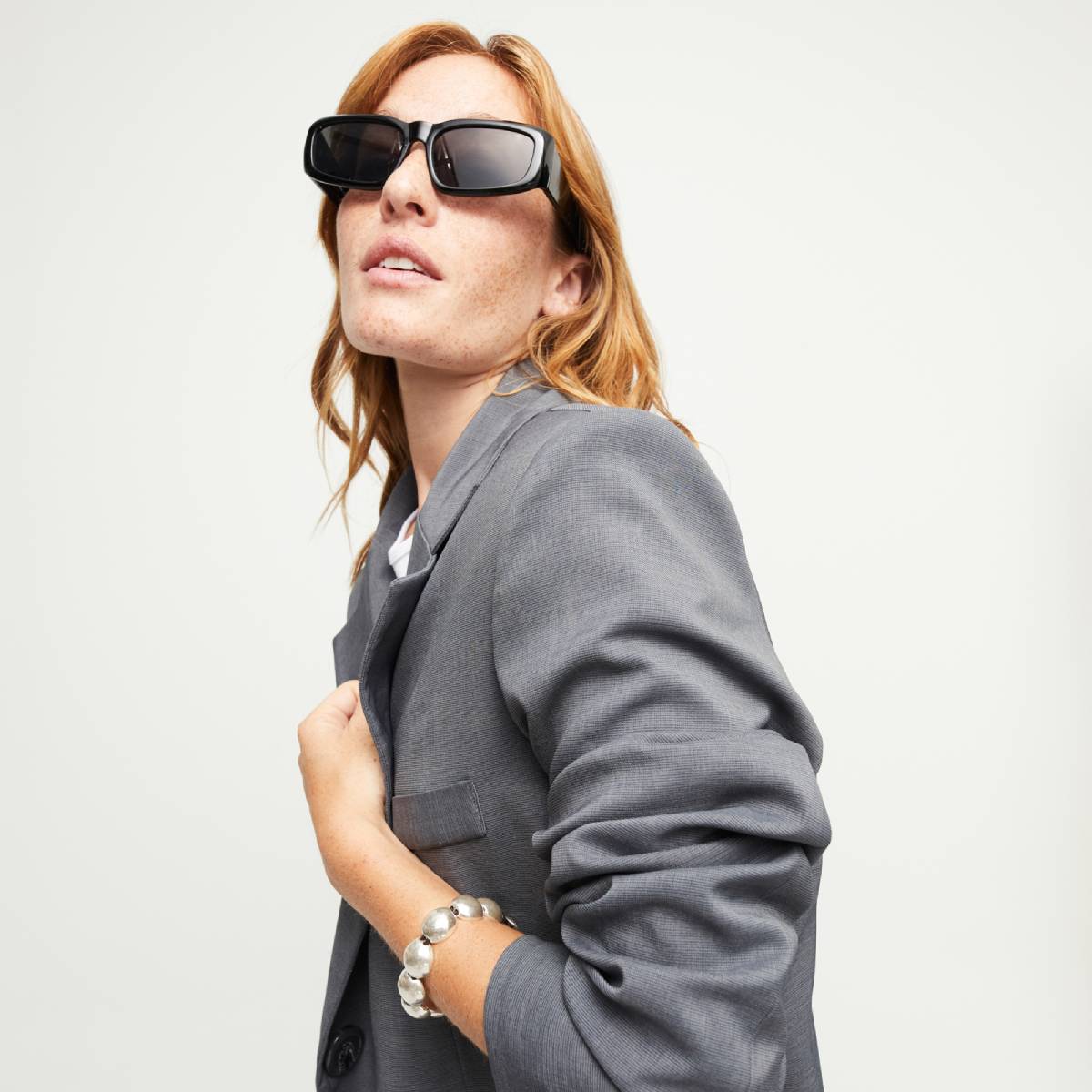 UNOde50 Ser Intrepida Unisex Round Beads Bracelet in Sterling Silver-Plating over Metal Alloy