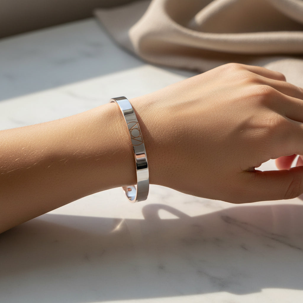 Metal Alchemist Philosopher's Stone Bonded Cuff