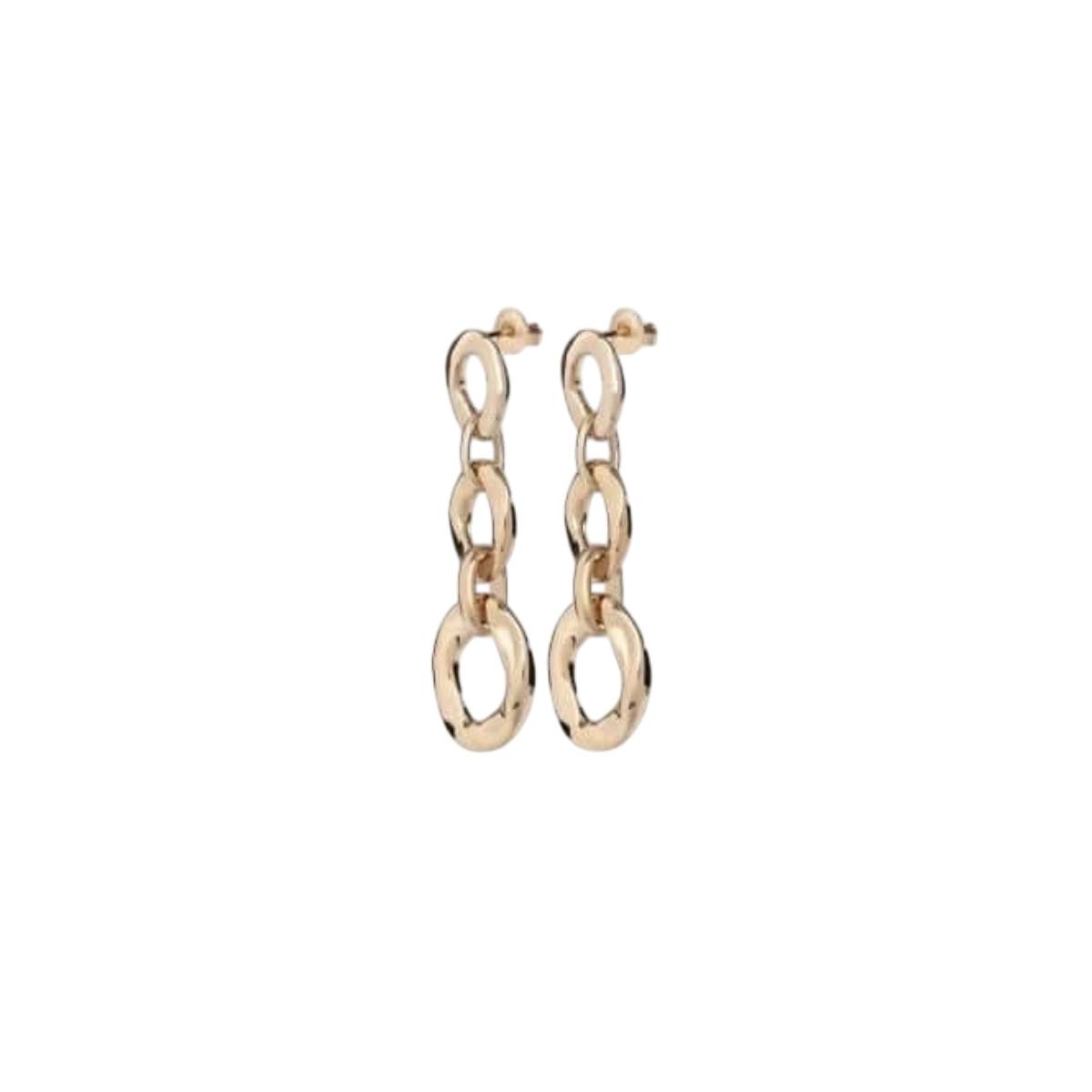 UNOde50 Joyful Women's Three Links Drop Earrings in Metal