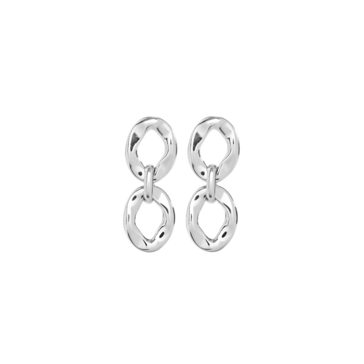 UNOde50 Joyful Women's Two Links Drop Earrings in Metal