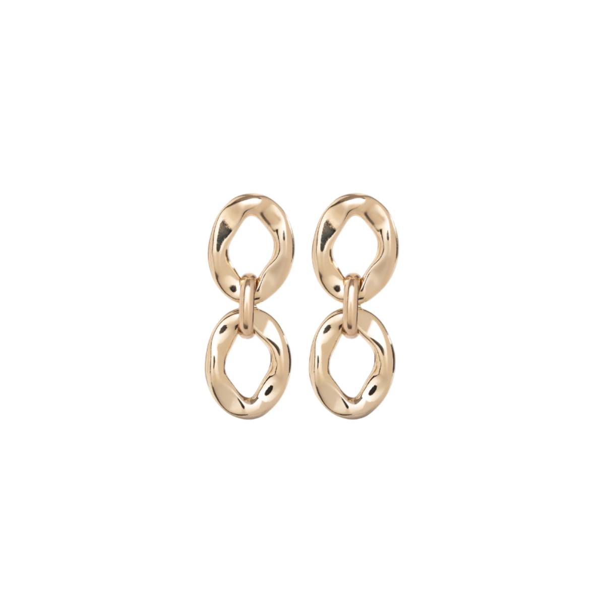 UNOde50 Joyful Women's Two Links Drop Earrings in Metal