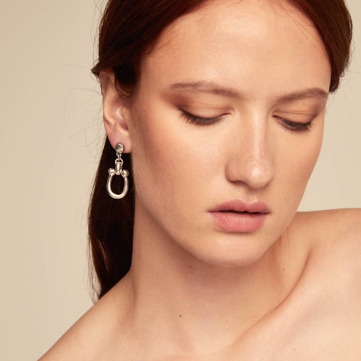 UNOde50 Youthful Women's Medium Link Drop Earrings in Metal