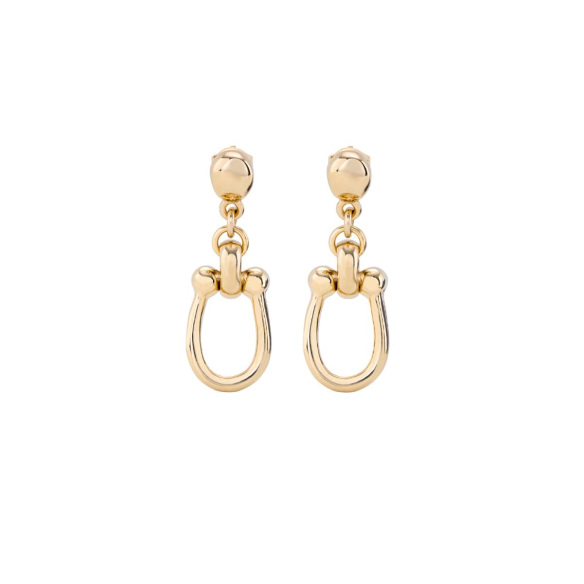 UNOde50 Youthful Women's Medium Link Drop Earrings in Metal