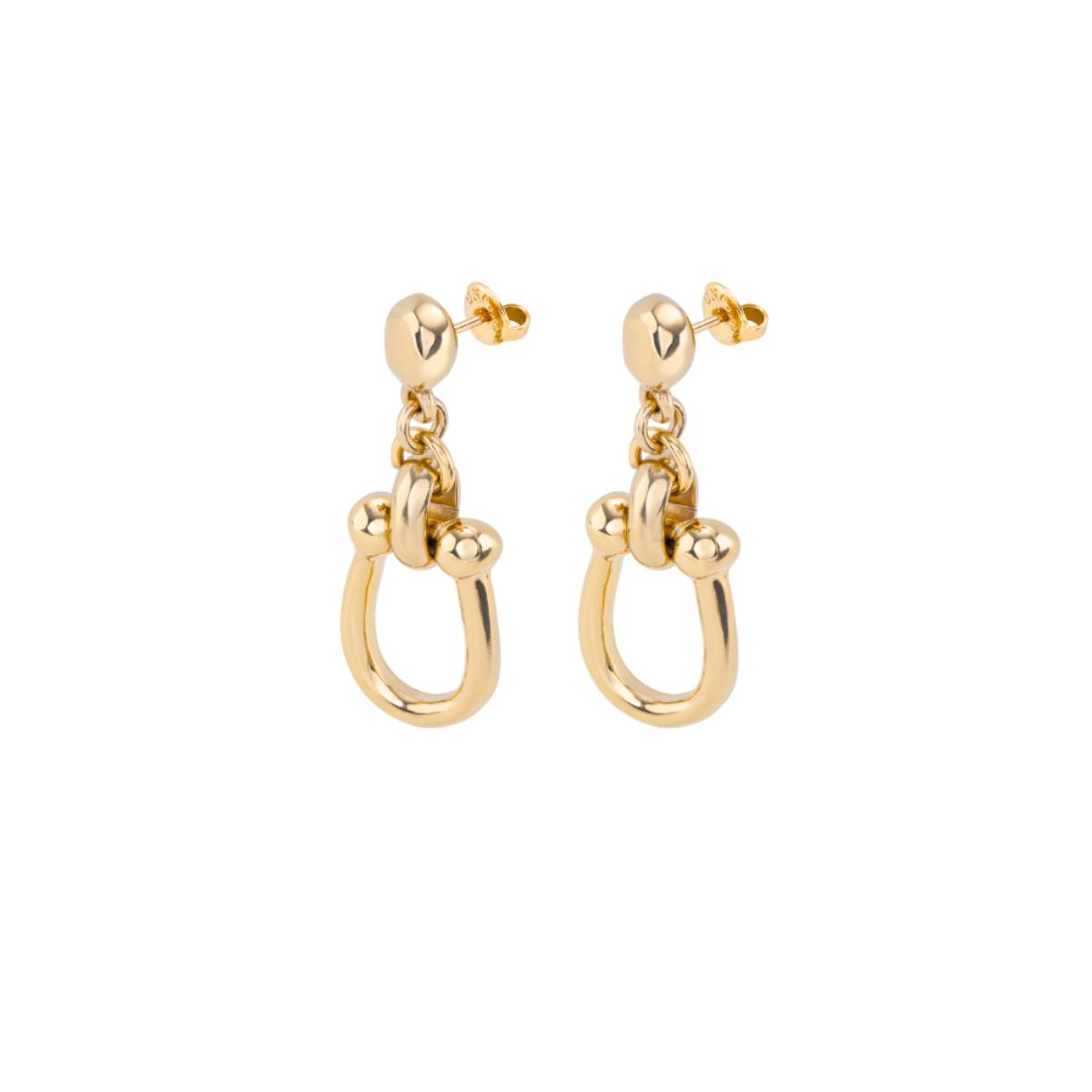 UNOde50 Youthful Women's Medium Link Drop Earrings in Metal