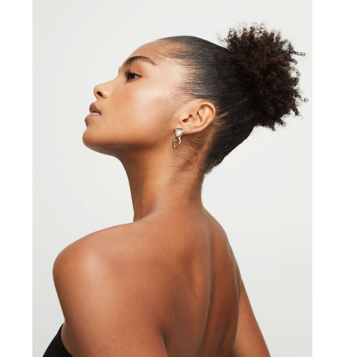 UNOde50 Ser Camaleonica Women's Multicolored Crystal Earrings in 18K Yellow Gold-Plating over Metal Alloy