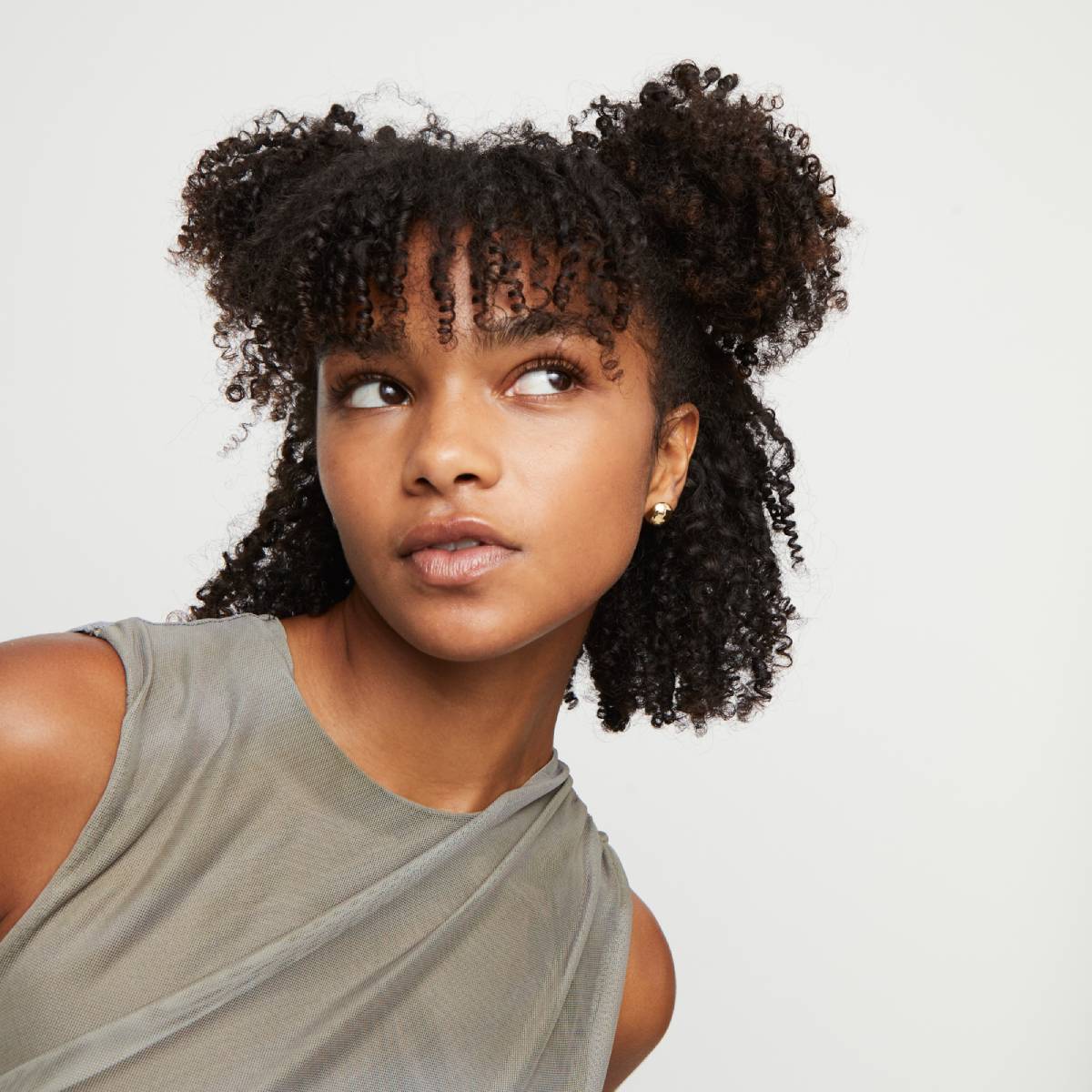 UNOde50 Ser Intrepida Women's Bead Shaped Stud Earrings in Metal