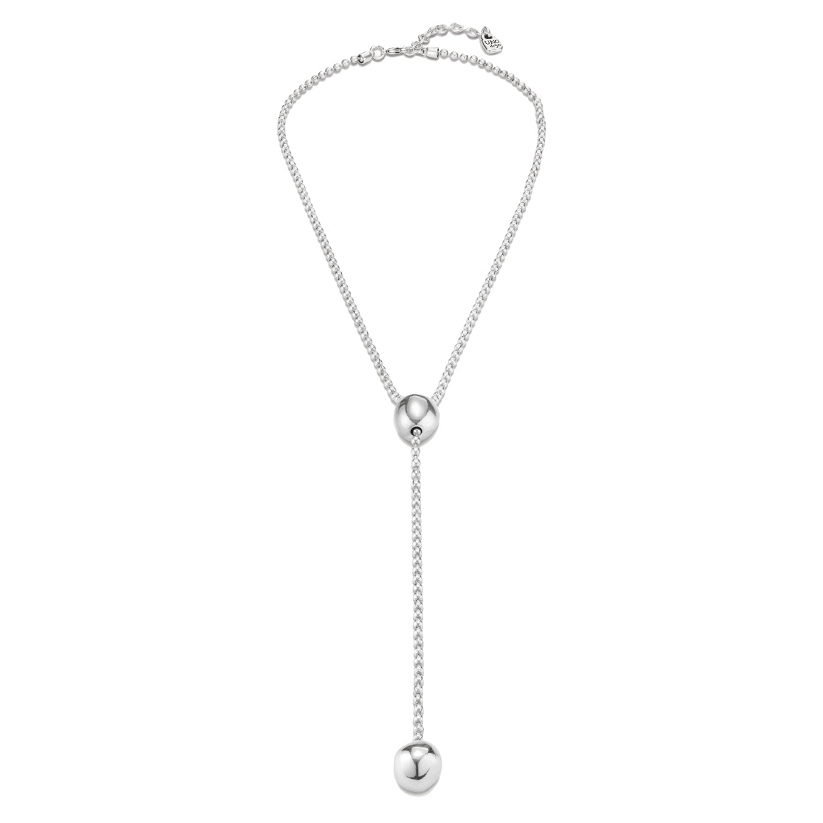 UNOde50 Lonely Planet Women's Long Adjustable Chain in Metal