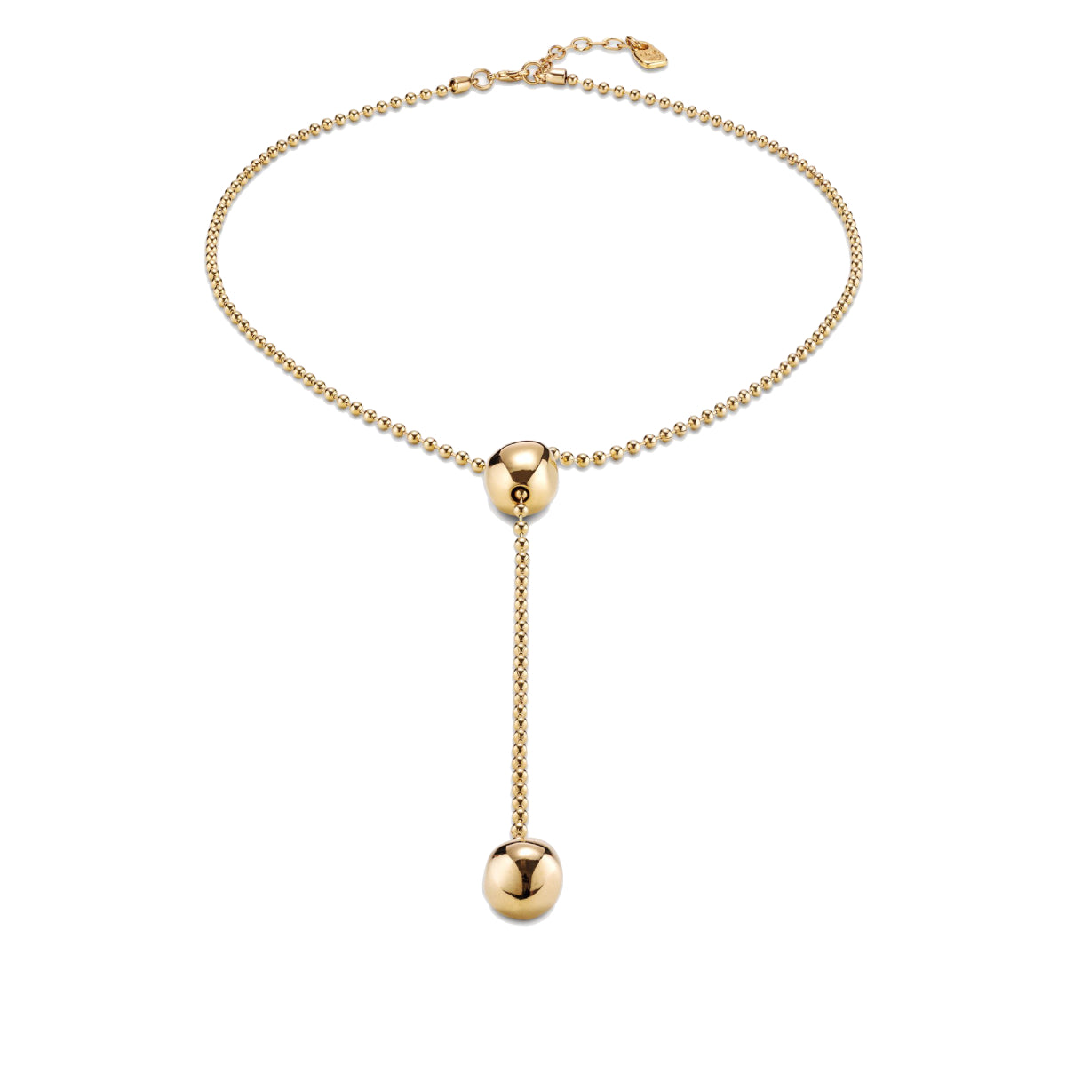 UNOde50 Lonely Planet Women's Long Adjustable Chain in Metal