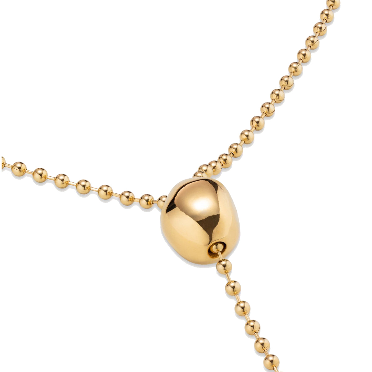 UNOde50 Lonely Planet Women's Long Adjustable Chain in Metal