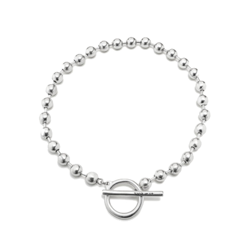 UNOde50 Unisex Short Chain in Sterling Silver-Plating over Metal