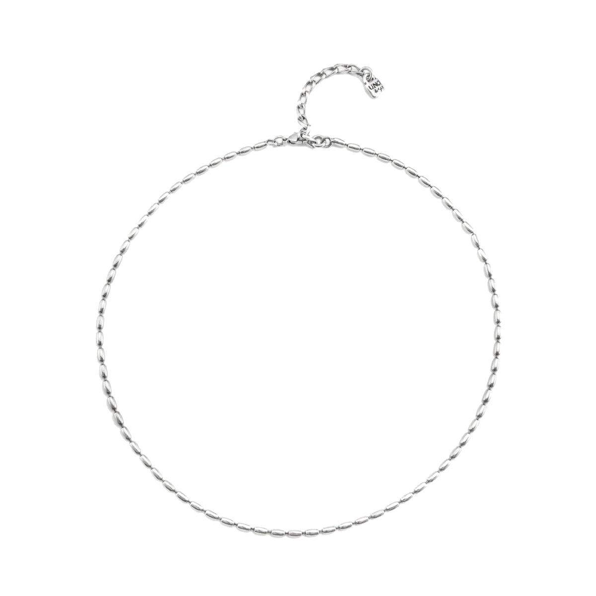 UNOde50 Mychain Unisex Short Oval Link Necklace in Metal