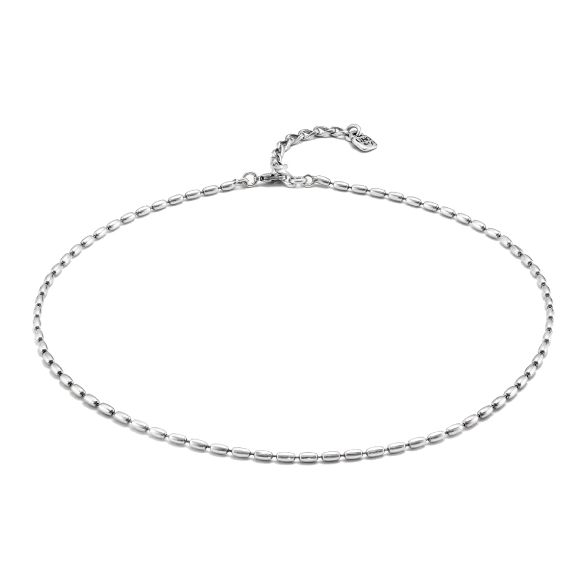 UNOde50 Mychain Unisex Short Oval Link Necklace in Metal
