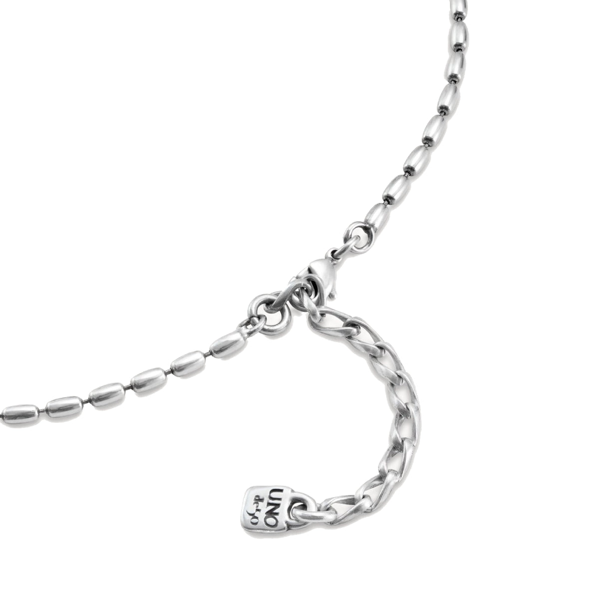 UNOde50 Mychain Unisex Short Oval Link Necklace in Metal