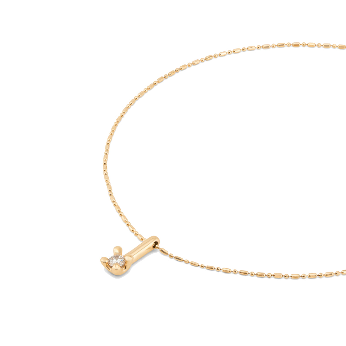 UNOde50 Spiritual Women's White Cubic Zirconia Short Necklace with Charm in Metal Alloy