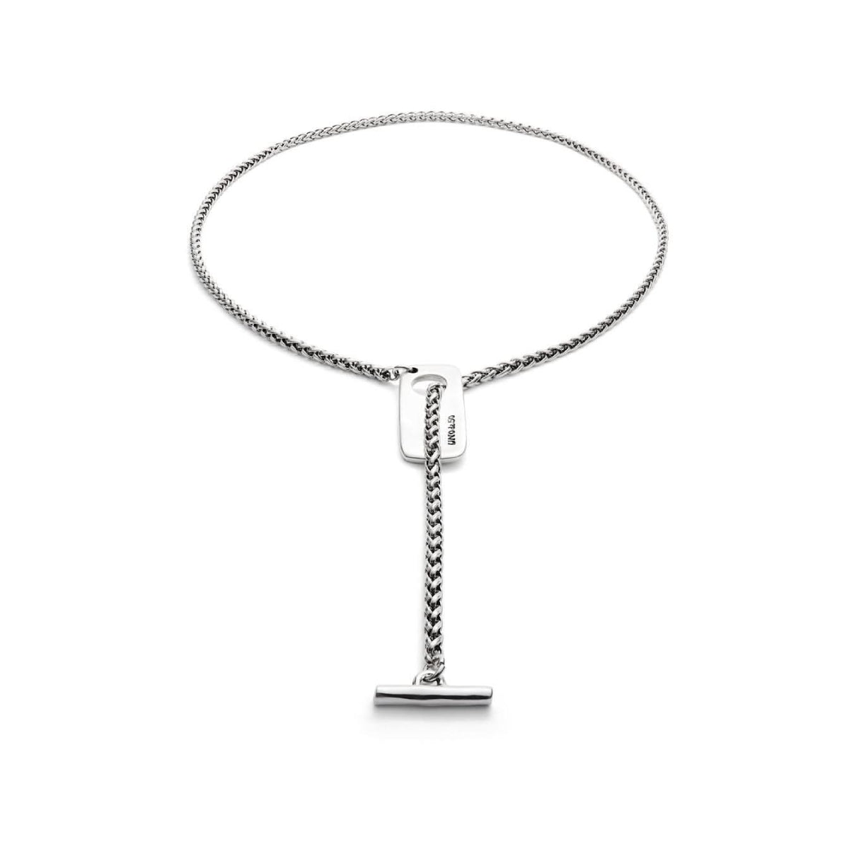 UNOde50 Ser Natural Men's Chain in Sterling Silver-Plating over Metal