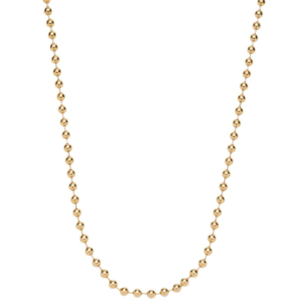UNOde50 Hazte Unisex Long Beaded Chain in Metal