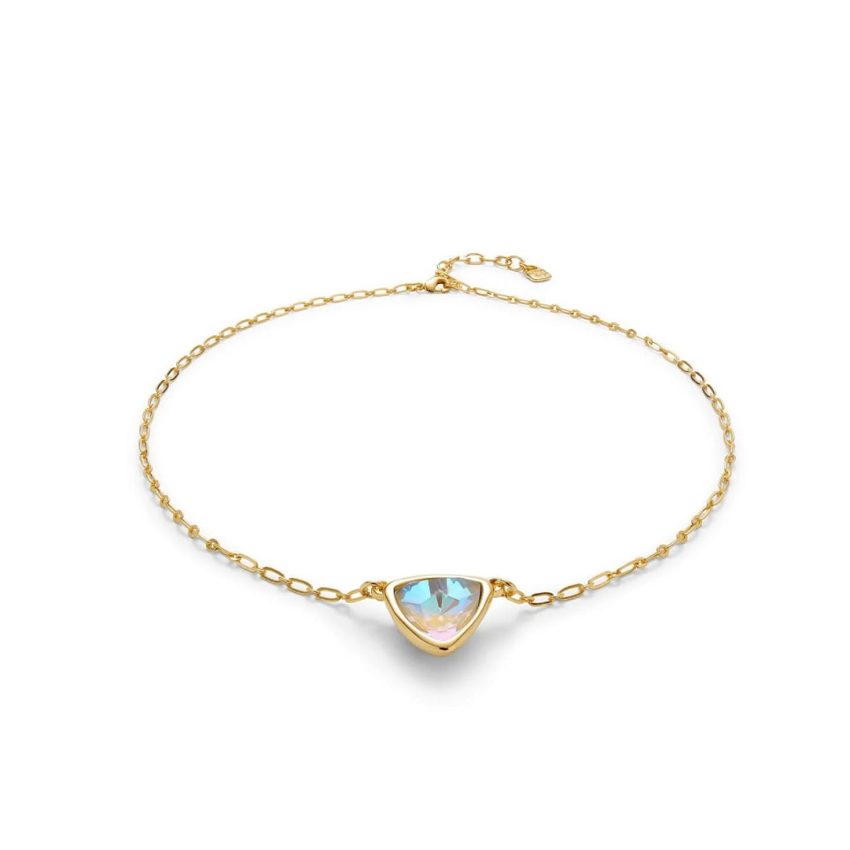 UNOde50 Ser Camaleonica Women's Crystal Necklace in 18K Gold-Plating over Metal Alloy