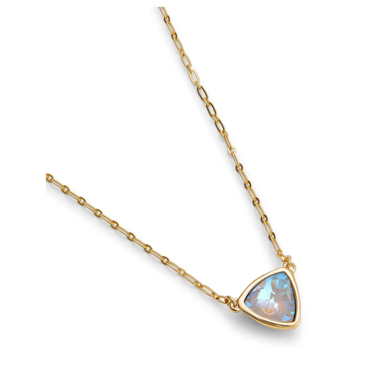 UNOde50 Ser Camaleonica Women's Crystal Necklace in 18K Gold-Plating over Metal Alloy