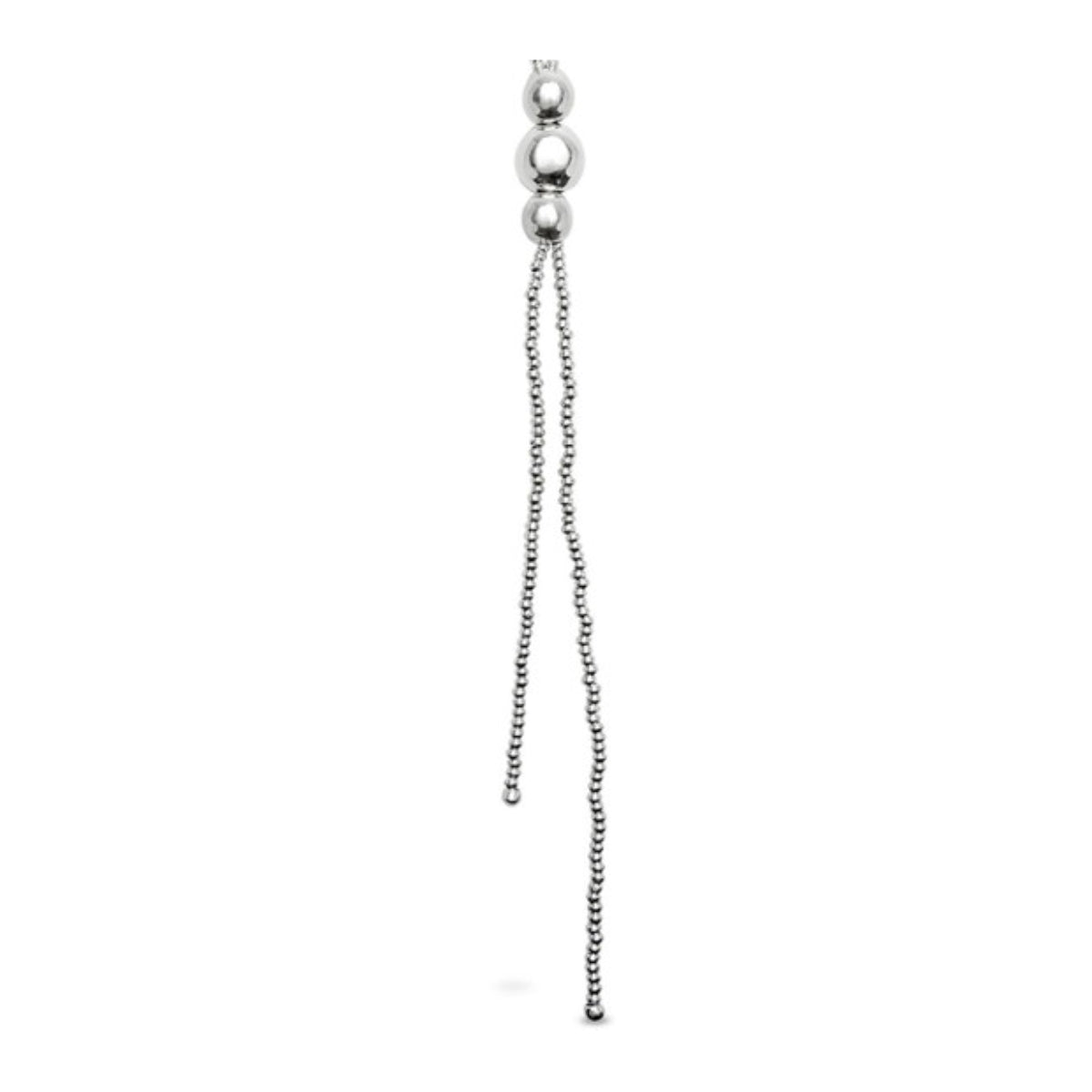 UNOde50 Women's 3 Beads Pendant Necklace in Sterling Silver-Plating over Metal Alloy