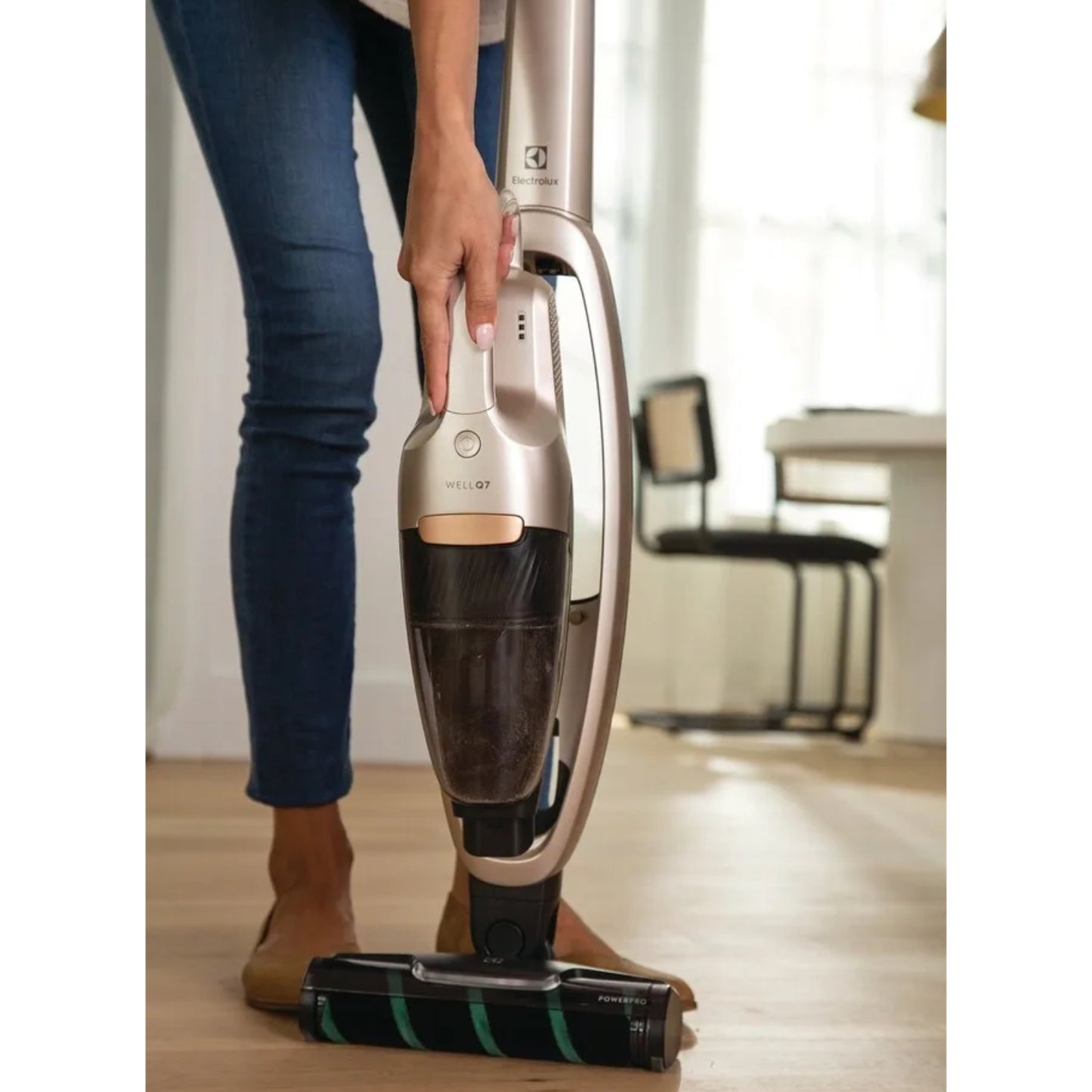 Electrolux EHVS35H2AQ WellQ7 Hard Floor Cordless 2-in-1 Stick Vacuum - Soft Sand