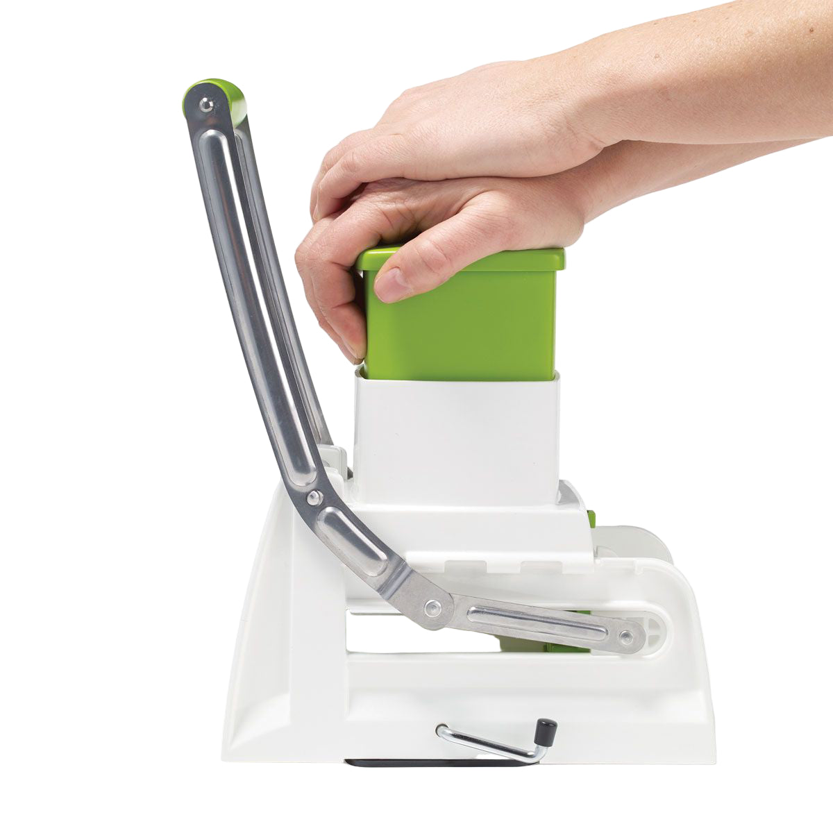 Starfrit Pro Fry Cutter and Cuber - Green/White