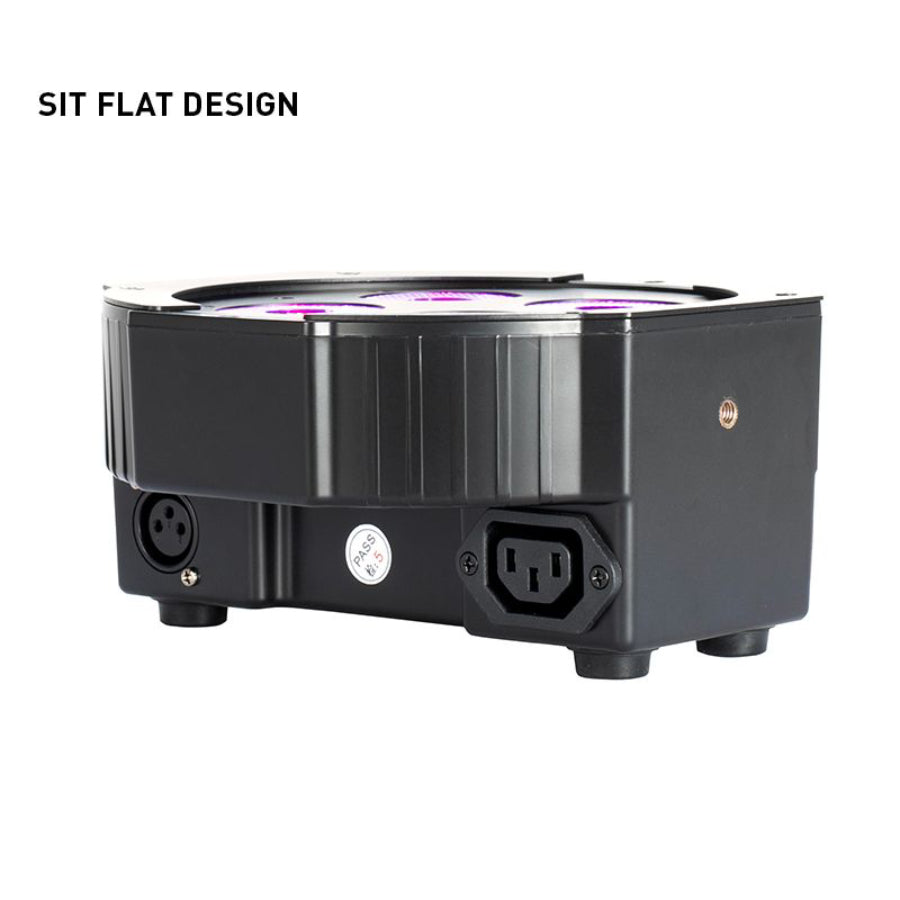 American DJ MEG420 Eliminator Lightning Mega Hex L Par RGBLA+UV LED Wash Light - Black