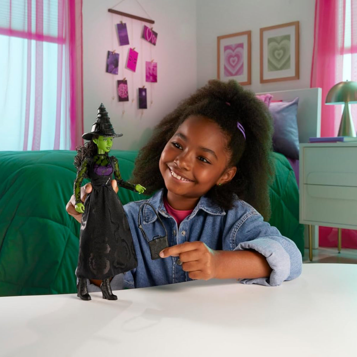 Mattel Universal Wicked Elphaba Fashion Doll with Accessories