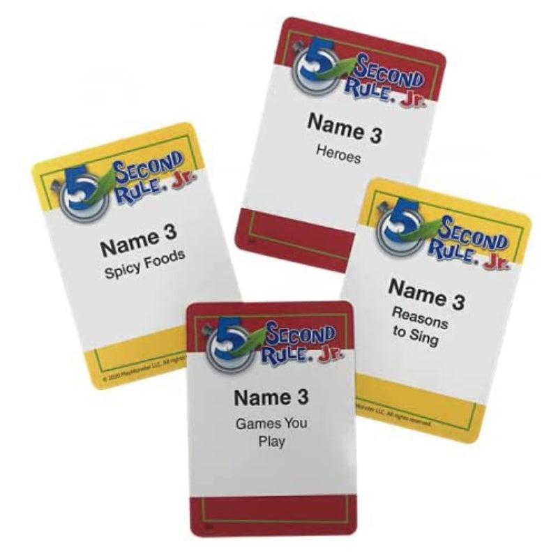 PlayMonster 5 Second Rule Jr. Party Game
