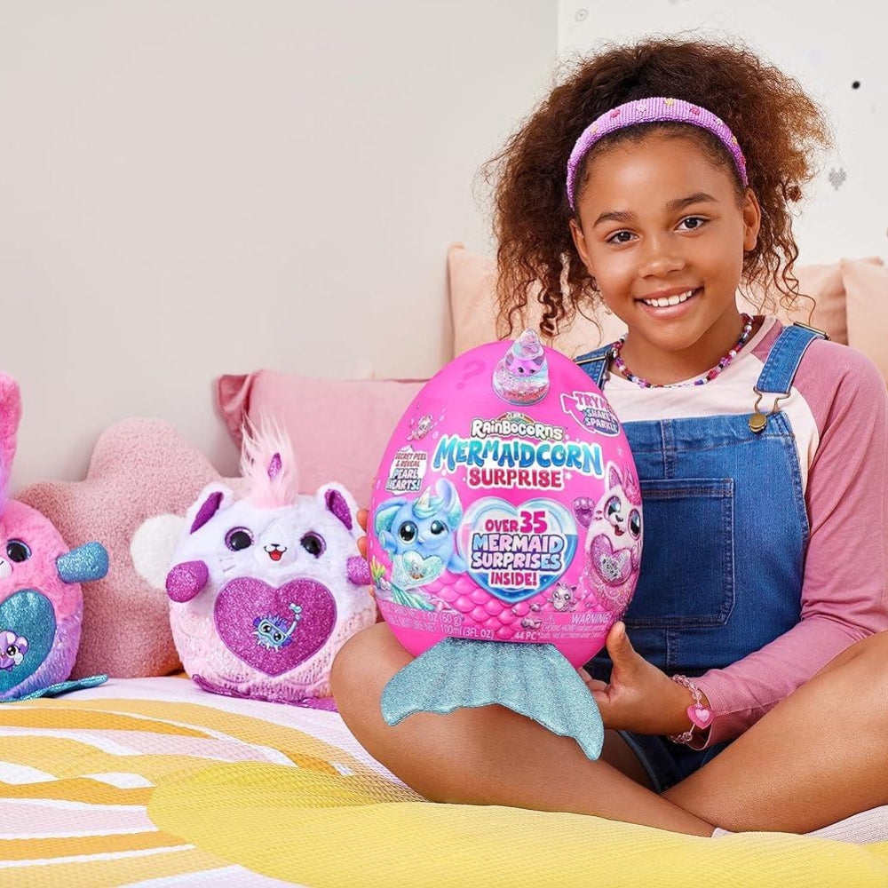 Rainbocorns Mermaidcorn Surprise Series 7 Collectible Plush Toy - Assortment