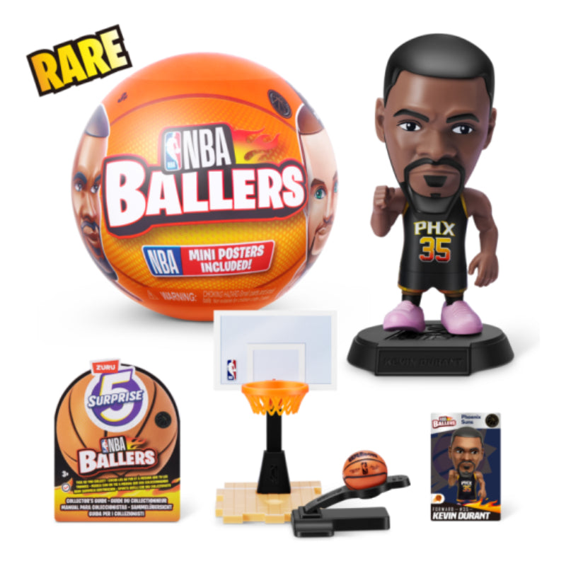 5 minifiguras sorpresa de jugadores de la NBA en cápsula misteriosa (surtido)