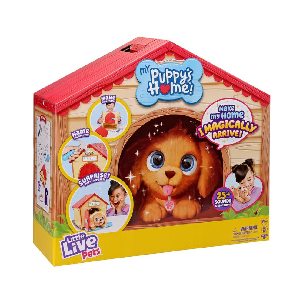 Little Live Pets My Puppy's Home Building Playset
