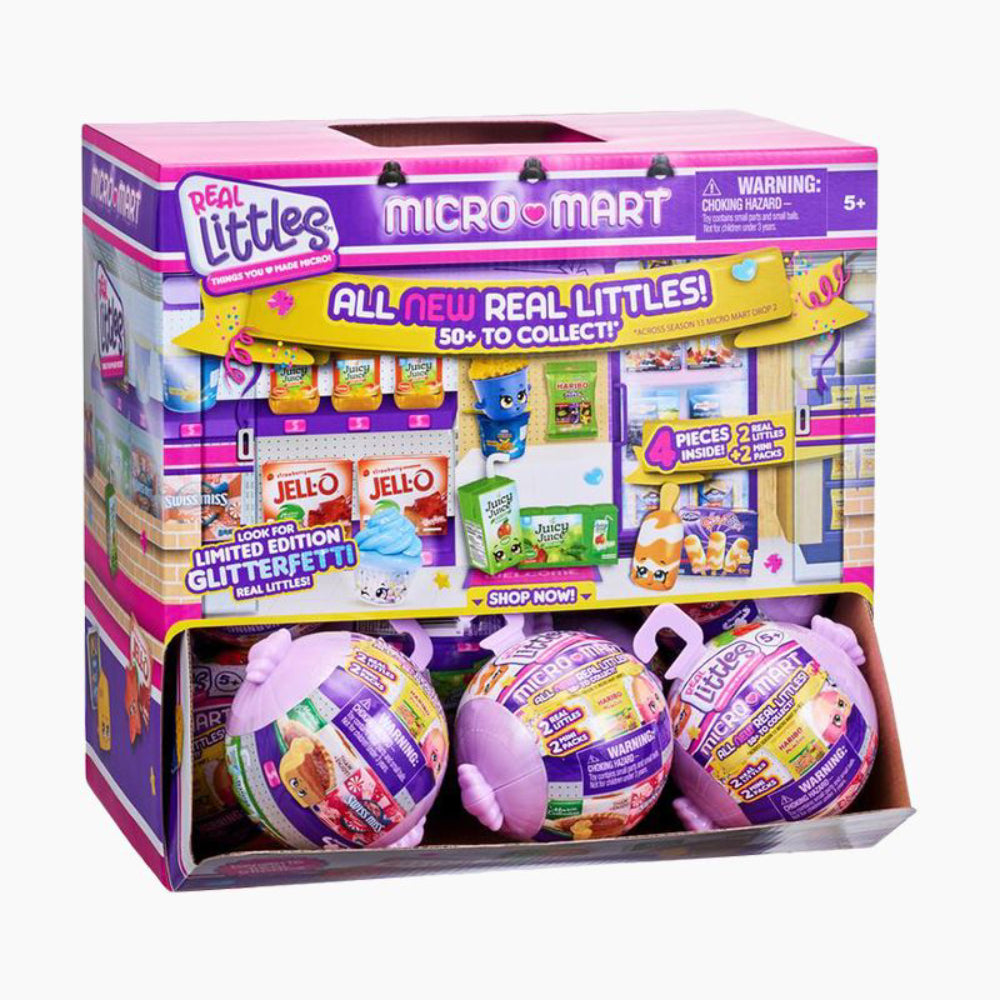 Paquete misterioso de minifiguras Shopkins Real Littles Micro Mart (surtido)
