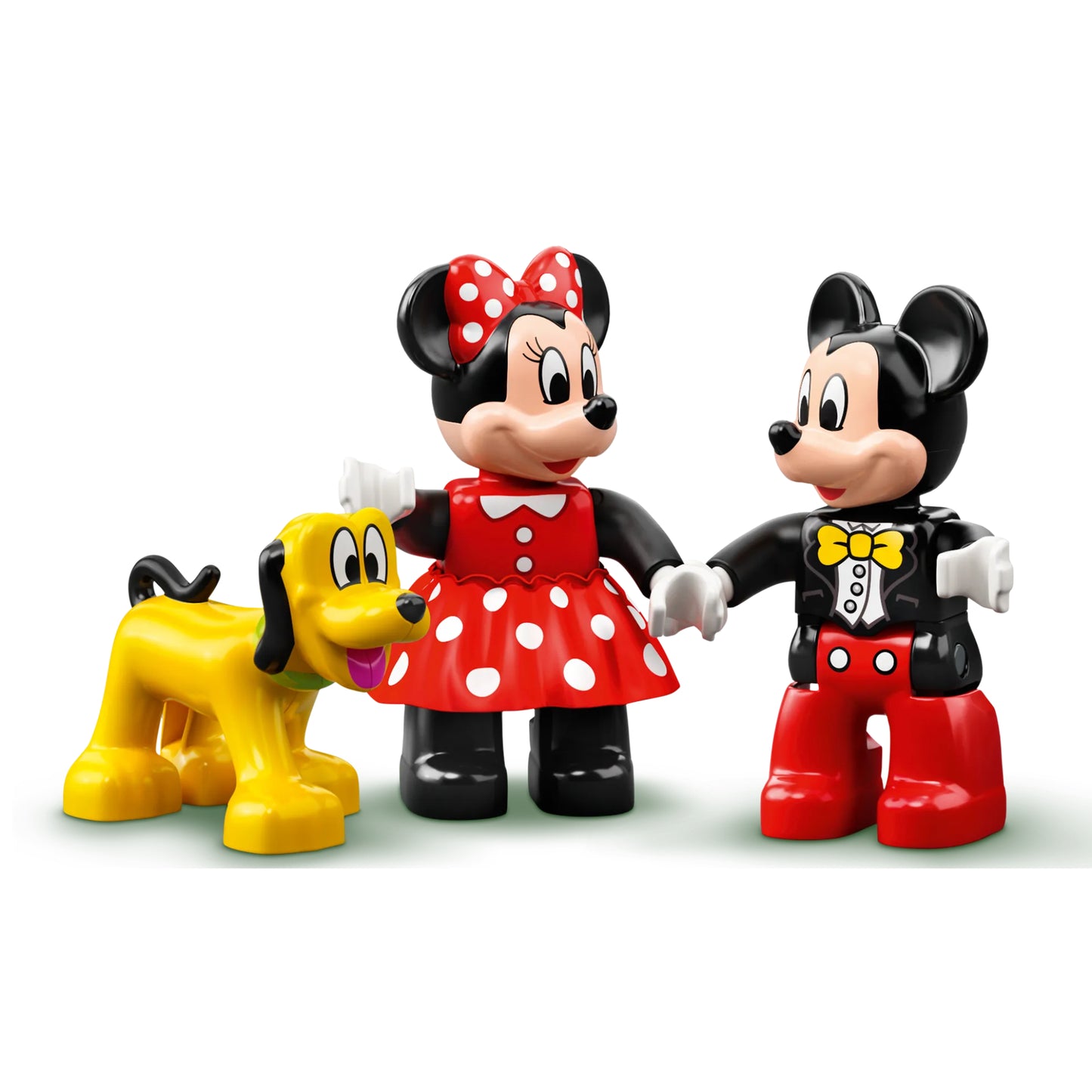 Juego de construcción de tren de cumpleaños de Mickey y Minnie LEGO DUPLO (22 piezas)