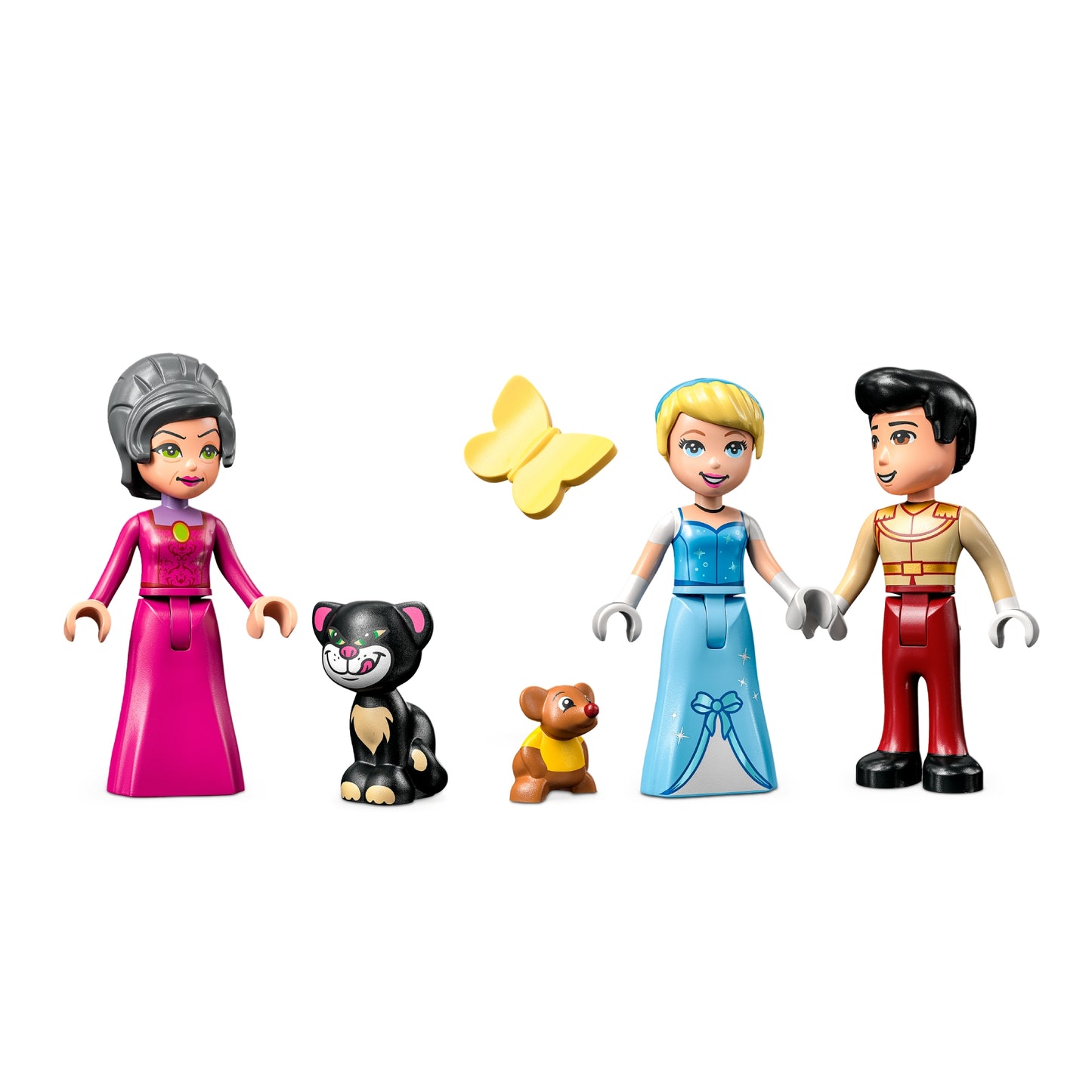 LEGO Disney Cinderella & Prince Charming's Castle Building Toy Set (365-Pieces)