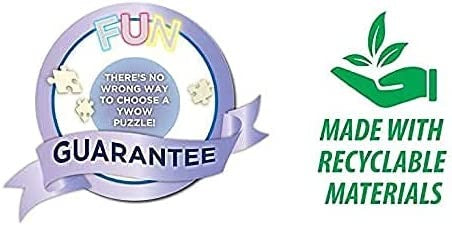 YWOW 20x27" Jasmine Scented Mindfulness Sensory Jigsaw Puzzle (1000-Piece)