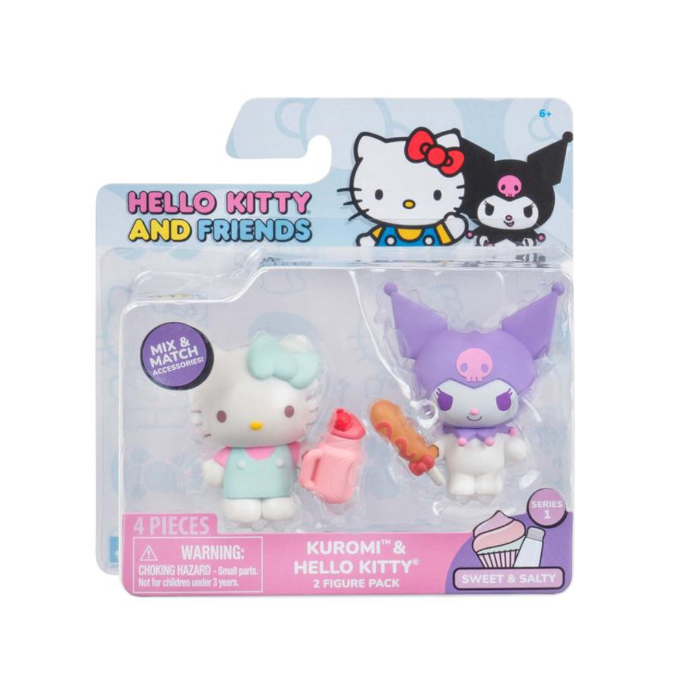 License 2 Play Hello Kitty and Friends 2" Figure 2 Pack Blister Assortment
