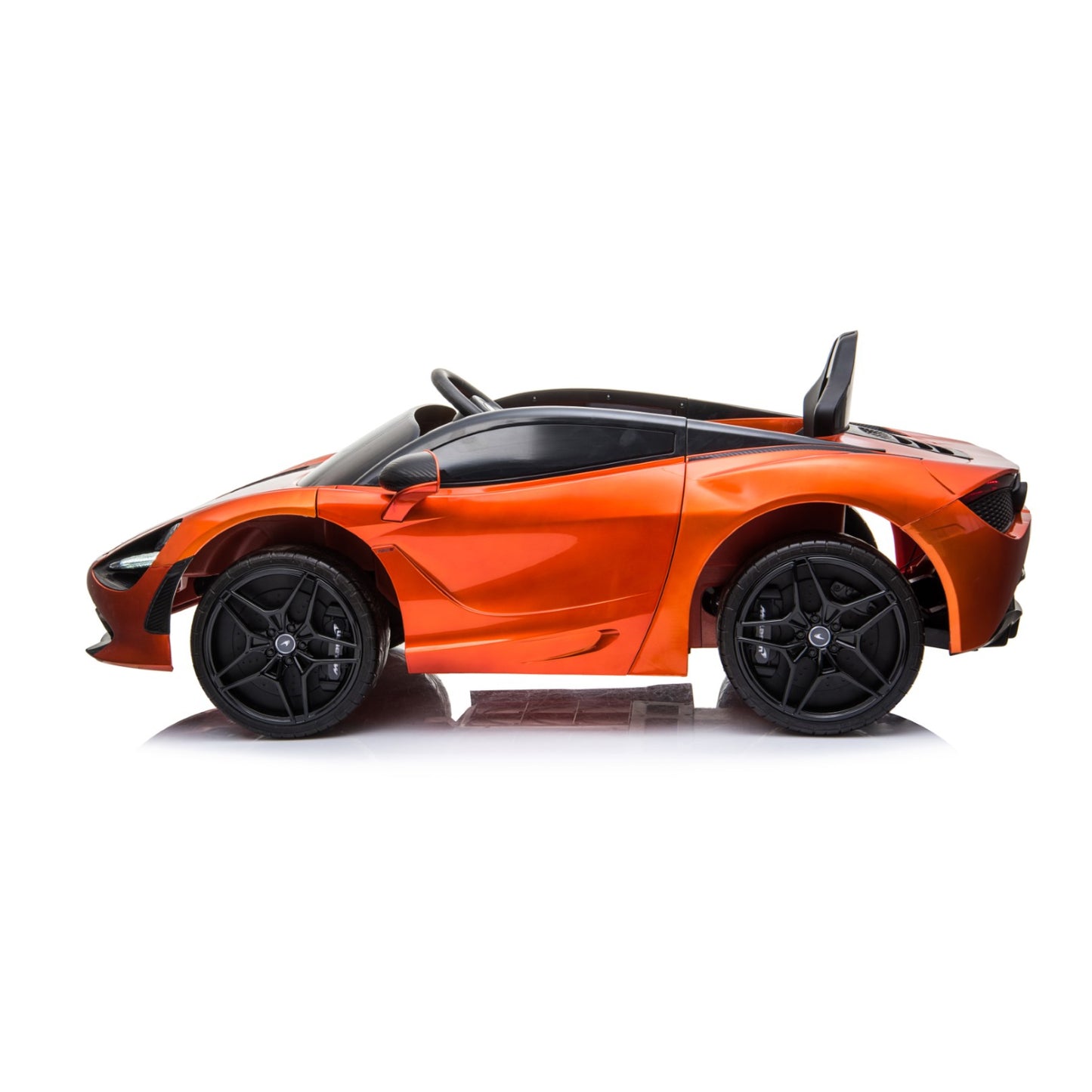 12V Licensed McLaren 720S with LED Lights - Orange - Curacao