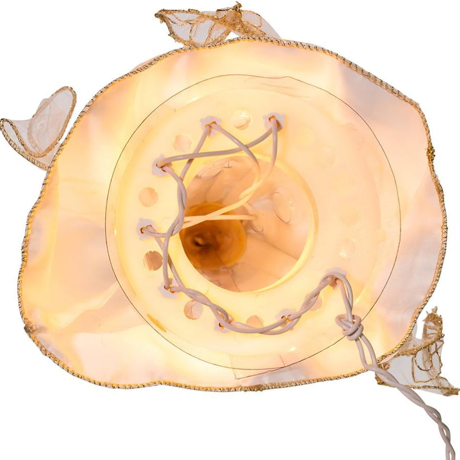 Kurt S.Adler 12" UL 10-Light Angel Treetop - Gold