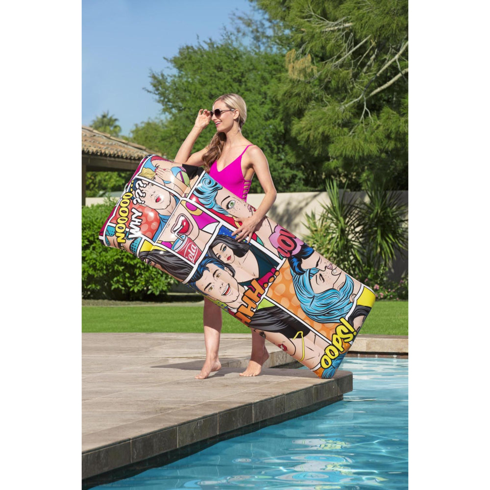 Bestway Float'n Fashion Pop Art Pool Mat - Curacao