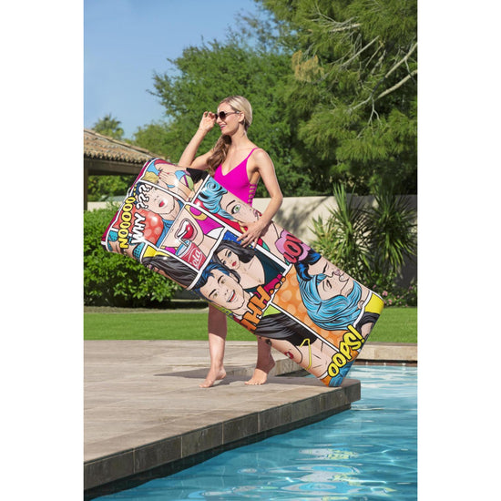 Bestway Float'n Fashion Pop Art Pool Mat - Curacao
