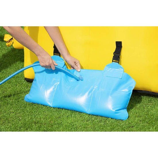 Bestway H2OGO! Mount Splashmore Inflatable Water Splash Park Slide - Curacao