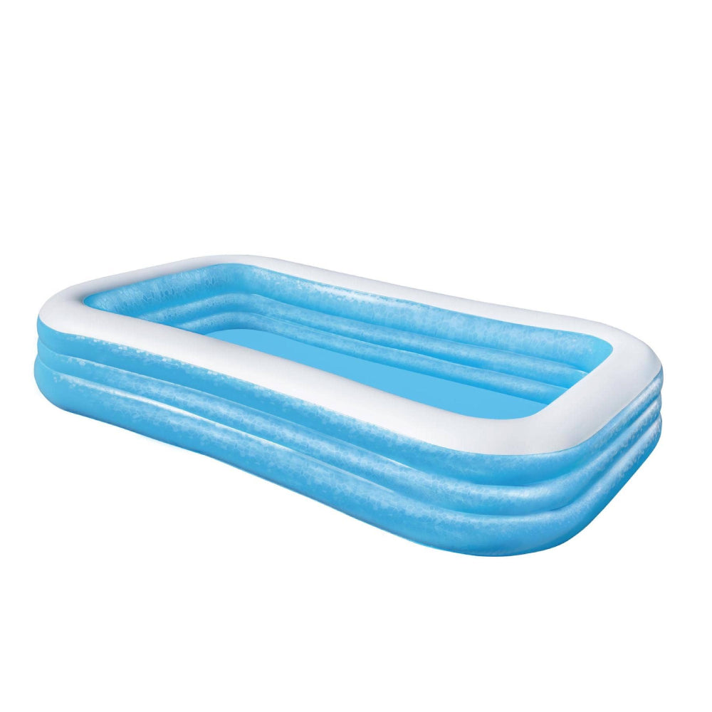 Bestway H2OGO! 10' Inflatable Blue Rectangular Pool - Curacao