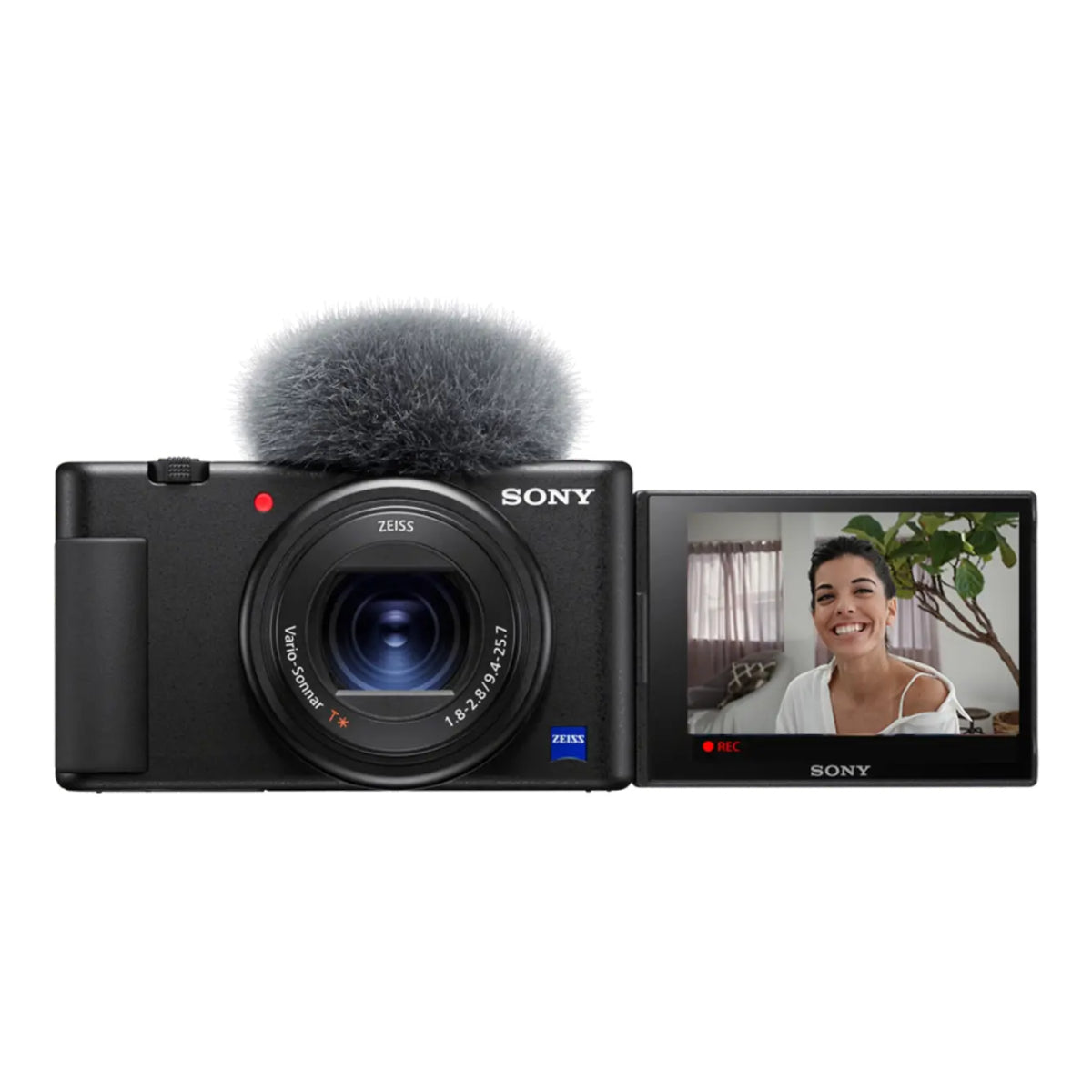 Sony ZV-1 Digital Camera for Content Creators and Vloggers - Black